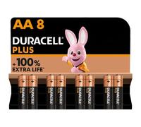 DURACELL - PILE ALCALINE PLUS POWER 100 AA LR6 8 UNIT?