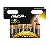 Duracell - Pile Alcaline Plus Power - AA - 16 Piles