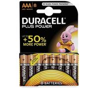 Duracell Pile Alcaline Plus Power AAA 8 Piles