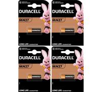 Duracell Pile alcaline spéciale Mn27 A27 12V 550 Mah 4 pcs.