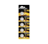 Duracell Piles bouton CR2032 Lithium 3V – 5 pièces