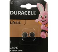DURACELL Pile bouton LR44B2 Blister