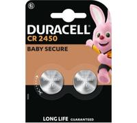 Duracell - Pile Cr 2450 X2 3v Lithium Sécurité Enfant