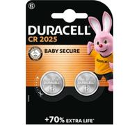 Duracell - Pile Lithium Dl/Cr 2025, Pack De 2 Unités