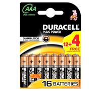 Duracell Pile LR03 plus 12+4 - La boite