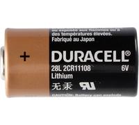Duracell Pile au lithium 2 CR11108 28 L 2 CR 1/3 N 6 V Bulk