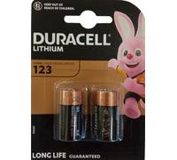 DURACELL Pile photo "ULTRA", lithium, 123, 2 blisters