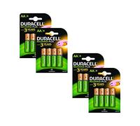 Duracell Pile Rechargeable 1300 mAh AA x 16
