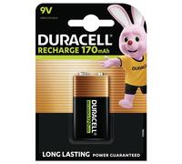 Duracell Pile rechargeable 6LR61 (9V) NiMH 170 mAh 8.4 V 1 pc(s)