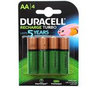 Duracell - Pile Rechargeable - AA x 4 - 2500 mAh (LR6) A510