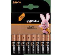 Duracell Pile Alcaline Plus Power AAA 16 Piles