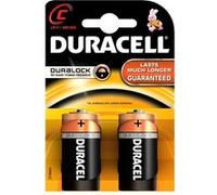 Duracell piles alcalines R14 C alcalines 2 pièces Noir G