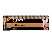 DURACELL Piles Plus 100% AA x24