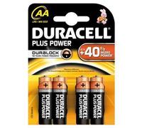 DURACELL Piles Plus Power AA X4