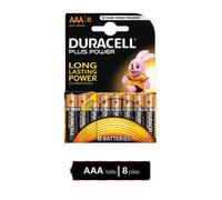 DURACELL Piles Plus Power AAA X8