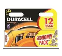 Duracell piles R06 AA 12 pièces Noir G