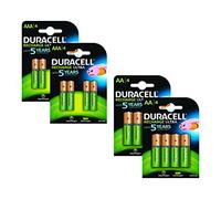 Duracell - Piles Rechargeables - AA & AAA - Pack de 16
