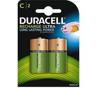 DURACELL Piles Rechargeables Ultra C 3000 mAh x2