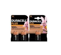 Duracell Plus 9V, 6LR61 MN1604 | 3 Piles