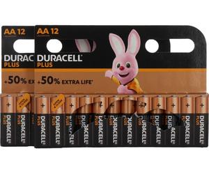 Duracell Plus AA MN1500 batterij 24 stuks - Piles
