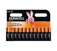 DURACELL Plus - Pack de 12 piles Alcalines AA/LR06 - 1,5V