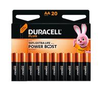 DURACELL Plus - Pack de 20 piles Alcalines AA/LR06 - 1,5V