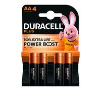 Duracell Plus - Pack de 4 piles Alcalines AA/LR06 - 1,5 V