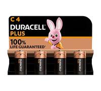 Duracell Plus - Pack de 4 piles type C (Import Royaume Uni)