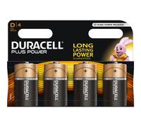 Duracell Plus Power - Batterie 4 x D - Alcaline