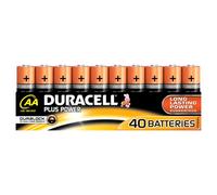 Duracell Plus Power Jeu de piles AA (MN1500/LR6)