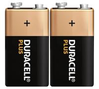 Duracell Plus Power Pack de 2 Piles Alcaline 9 V
