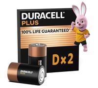 Duracell Plus 100 D Batterie à usage unique Alcaline