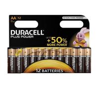 Duracell Plus Power Piles Alcalines type AA, Lot de 12 piles