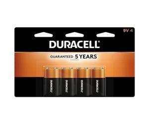 Duracell Power Plus Duralock Lot de 4 Piles alcalines 9 V
