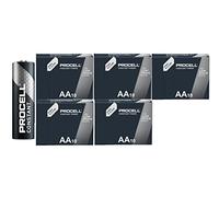 Duracell Procell Lot de 50 piles AA (5 blisters de 10 piles)