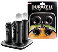 Duracell Quad Docking Chargeur Alimentation Pour PS3 PS VR Move Sub Contrôleur