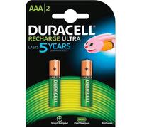 Duracell - Recharge Ultra - Piles Rechargeable AAA - 850 mAh - Pack de 2