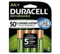 Duracell Rechargeable AA Size Battery - 4-Pack