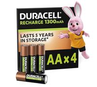 Duracell 4 LR06 1300mAh Batterie rechargeable Hybrides nickel-métal (NiMH)