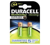 [DUR203846] DURACELL blister de 2 piles rechargeables StayCharged AA 2500 mAh