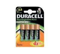 Duracell Supreme HR6 - Batterie 4 x type AA - NiMH - (rechargeables) - 2450 mAh