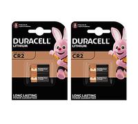 Duracell Ultra Photo Lot de 2 piles Lithium 3 V Lot de 2