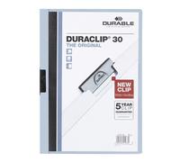 Duraclip - Chemise Duraclip A4 Dos 3cm Bleu Clair