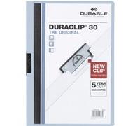 Duraclip - Chemise Duraclip A4 Dos 3cm Bleu Clair Bleu G
