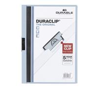 Duraclip - Chemise Duraclip A4 Dos 6cm Bleu Clair