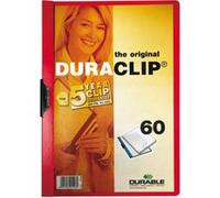 Duraclip - Chemise Duraclip A4 Dos 6cm Rouge Rouge G
