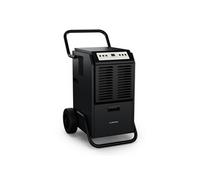 DuraDry 50 L Déshumidificateur 50 L/jour 50-80 m² inoxydable mobile 450 m³/h Gris