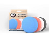 DURAFLEX L613 blanc tampon de mousse Velcro K2 150x25mm