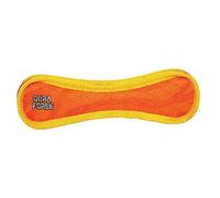 DuraForce Bone Tiger Jouet pour Chien Orange-Jaune