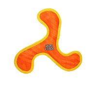 DuraForce Boomerang Tiger Jouet pour Chien Orange-Jaune
